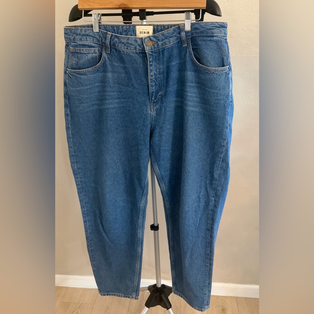 Sezane Women's High Rise Jeans - Blue